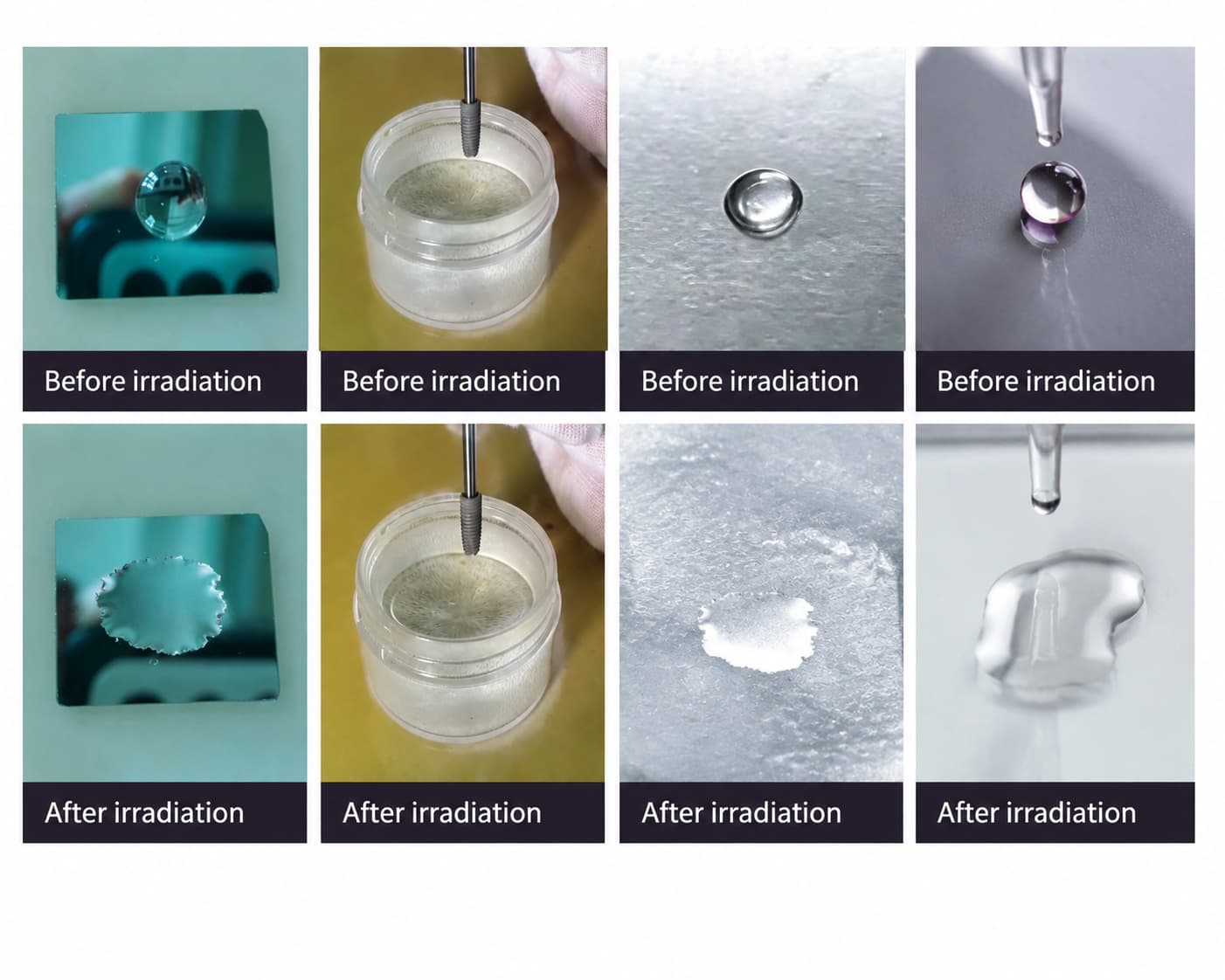 Photo-modification process Excimer Lamps
