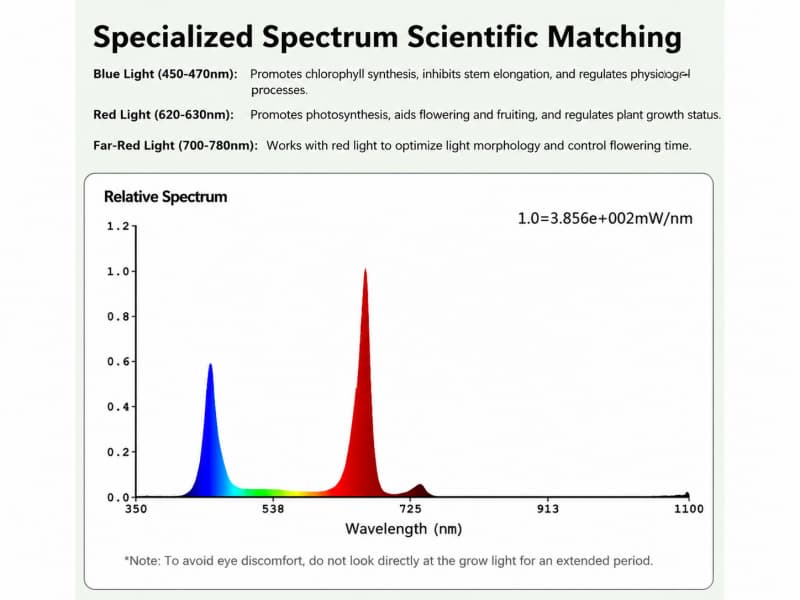 Strawberry Grow Light Spectrum