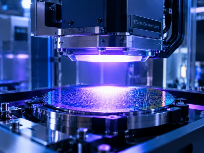 172nm Excimer Lamps – From Surface Cleaning to Nanofabrication
